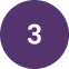 Purple circle with the number "3" in white