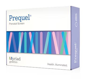 Prequel Prenatal Screen test kit box
